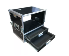 Case Rack 6u + 2 Gavetas Profundidade Útil 25cm MLZ