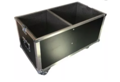 Flight Case Duplo Para Qsc Cp12 Com Rodas MLZ - comprar online