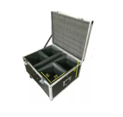 Flight Case Para Cob Led 4 Unidades Com Rodas Cobled MLZ