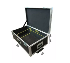 Flight Case Maleta 80x60x30 Com Rodas E Alça Telescopica MLZ