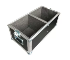 Flight Case Duplo Para Qsc Cp8 Com Rodas MLZ - comprar online