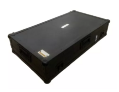 Case Combo Para 2 Cdj3000 + Djmv10 Pioneer Black Com Rodas MLZ - comprar online