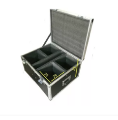 Flight Case Para Cob Led 4 Unidades Com Espaço Acessorios MLZ