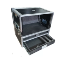 Flight Case Para Ui24 + 2u + 2 Bases Sem Fio + Gaveta Mics MLZ