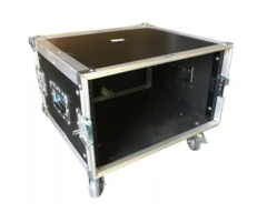 Road Case Rack 6u Prof. 45cm Com Rodas MLZ