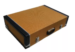 Case vintage para pedalboard 60x40x 12cm. Tweed MLZ - comprar online