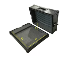 Flight Case Para Djm-v10 Pioneer Djm V10 Black MLZ - comprar online