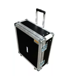 Road Case Para Pratos Bateria 24 Pol. Com Rodas MLZ