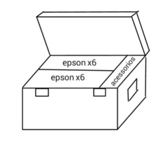 Flight Case Para Projetor Epson X36 MLZF na internet