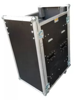 Case Rack 14u E Mesa De Som Com 2 Gavetas MLZ