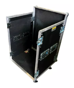 Case Rack 16u E Mesa De Som Com Rodas MLZ na internet