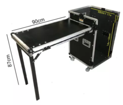 Road Case Rack 14u E Mesa De Som MLZF - comprar online