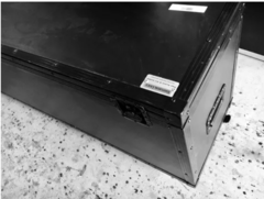 Case Bau 158 X 40x 50cm Black MLZF - comprar online