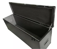 Case Bau 140 X 40 X 60cm Black Com Rodas MLZ - comprar online