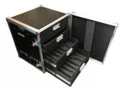 Road Case Gaveteiro 12u MLZ