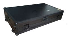 Flight Case Para Xdj-rx3 Black Com Rodas Embutidas Xdjrx3