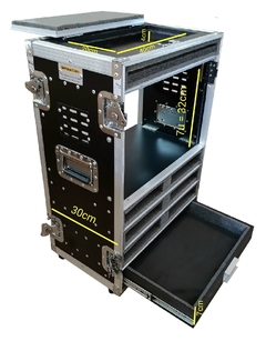 case rack para Ui24 + 3u + 6 bases sem fio + gavet na internet