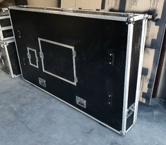 FLIGHT case para TV 85 com suporte interno