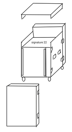 Case rack para Signature 22 + 14u rack com rodas - comprar online