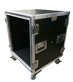 Case Rack 14u Com Amortecimento E Rodas