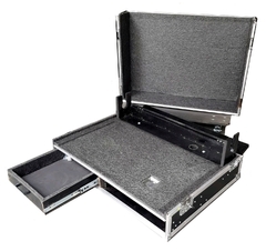 Case Para Behringer X32 full + 2u + Gaveta com Rodas