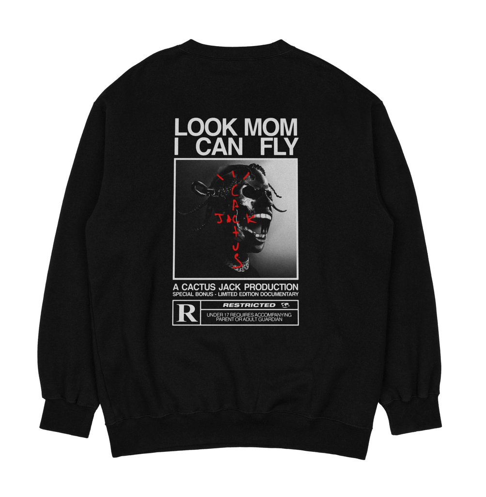 TRAVIS SCOTT LOOK MOM I CAN FLY FRESH STORE