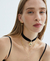 COLLAR VELVET CINDY ORO - comprar online