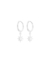 TINY HOOPS VERA PLATA - comprar online