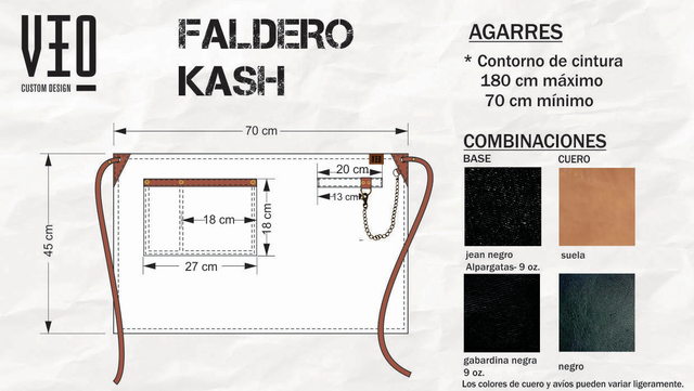 Faldero Kash - tienda online