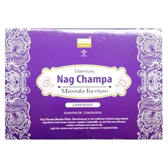 Incenso Darshan Nag Champa Lavender - Lavanda Cx.25un.15g.