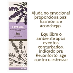 Incenso Natural Nirvana Lavanda