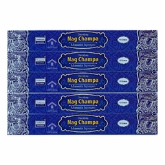 Kit Incenso Massala Nag Champa Darshan 5 cx Blue