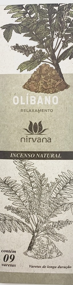 Incenso Natural Nirvana Olíbano - comprar online