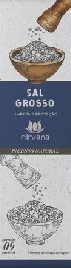 Incenso Natural Nirvana Sal Grosso - comprar online