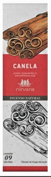 Incenso Natural Nirvana Canela - comprar online