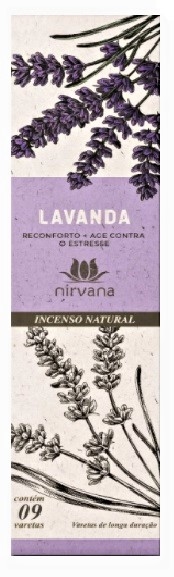Incenso Natural Nirvana Lavanda - comprar online