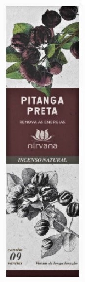 Incenso Natural Nirvana Pitanga Preta - comprar online