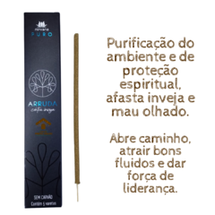 KIT INCENSO NIRVANA NATURAL PURO SEM CARVÃO - KIT COM 5 CX - CASA DO PRETO VELHO COMERCIO DE PRODUTOS NATURAIS LTDA