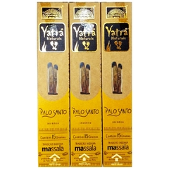 3 Caixas de Incenso Indiano Orgânico Massala Yatra Palo Santo