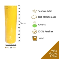 VELA 7 Dias - Amarela - comprar online