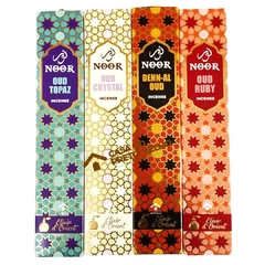 Incenso Natural Indiano Massala Noor 4 Aromas