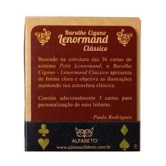 Baralho Cigano Lenormand Classico - loja online