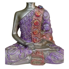 Imagem do Estatueta Buda Menino Meditando Sorrindo Enfeite Decorativo