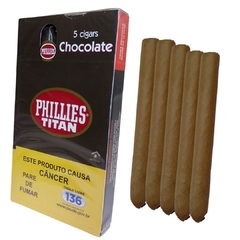 Charuto Titan Phillies - Chocolate - loja online