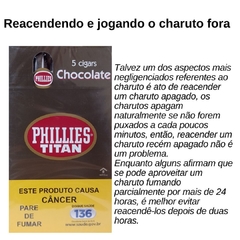 Charuto Titan Phillies - Chocolate - comprar online