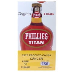 Charuto Titan Phillies - COGNAC