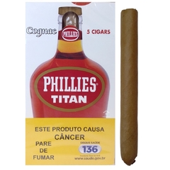 Charuto Titan Phillies - COGNAC - loja online