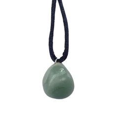 Cordão Hippie Colar Signos Câncer De Pedra Quartzo Verde - comprar online