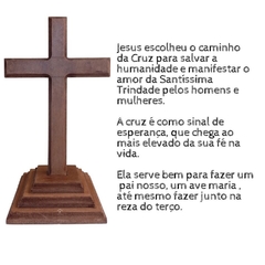 Cruz de Madeira Cruzeiro das Almas - comprar online