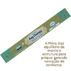 Kit Incenso Massala Nag Champa Darshan 06 cx Myrrh -Mirra - comprar online